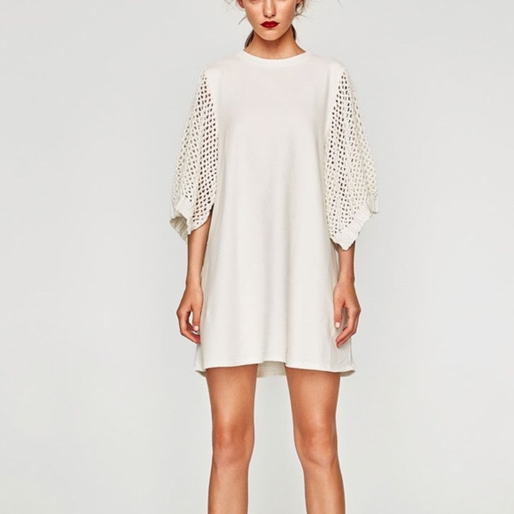 ZARA | White/Off white dress